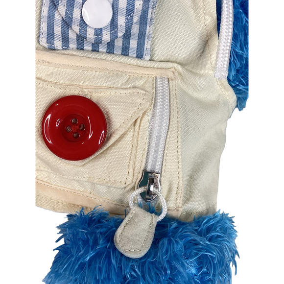 Sesame Street Teach Me Cookie Monster Chef Plush Stuffed Animal Gund 15" - Picture 6 of 12